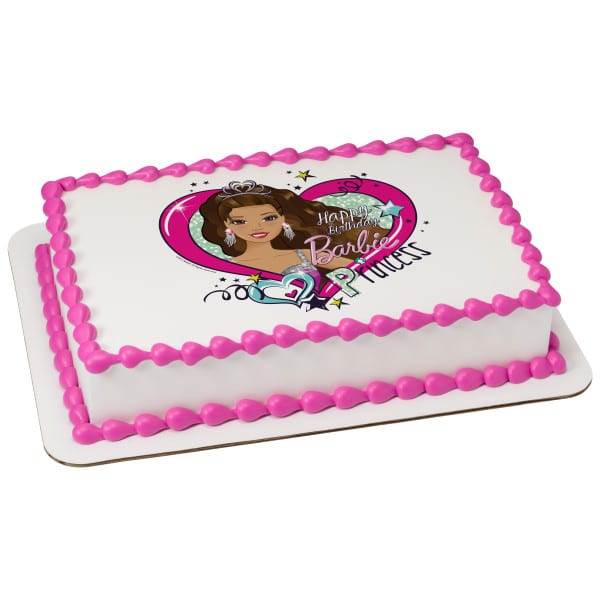 Barbie Logo Cupcakes - CakeCentral.com