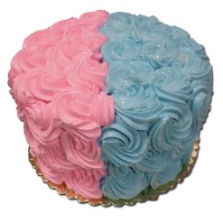 Gender Reveal Cake 3