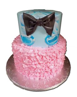 Gender Reveal Cake 6