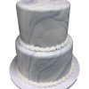 two tier marble cake