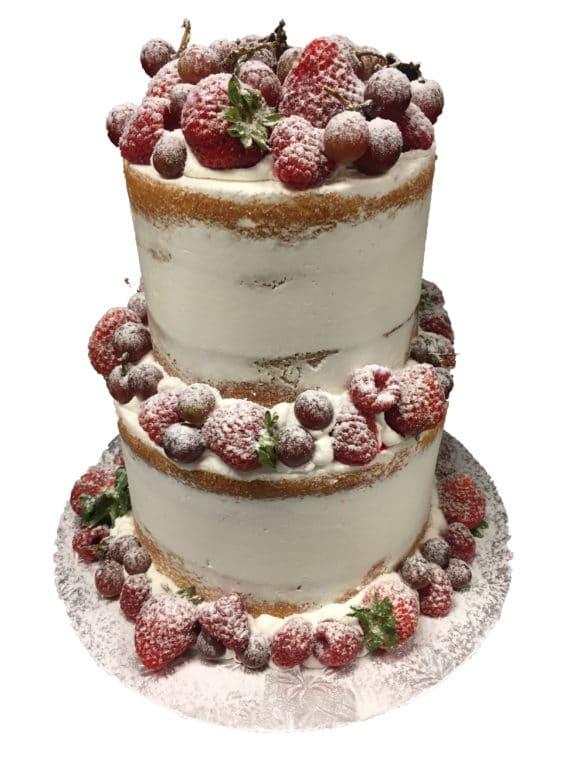 tiered fruit cake