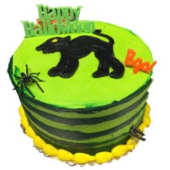 Halloween Creepy Cat Cake