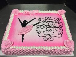 Birthday Cake 132 - Ballet & Dancing