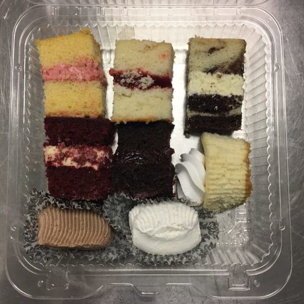 Cake Sample Platter Aggie S Bakery Cake Shop