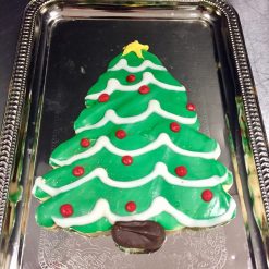 White Chocolate Christmas Cookie - Fancy Tree
