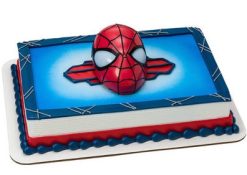 Kids and Character Cake-Spider man Ultimate Light Up Eyes-7891