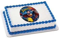 Kids and Character Cake - Superman Up Up and Away #37454