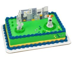 Kids and Character Cake-The Secret Life of Pets max and Snowball-7947
