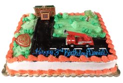Kids and Character Cake 2 - Firetruck