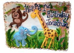 Kids and Character Cake 27 - Animals