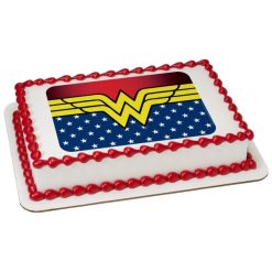 Kids and Character Cake-Wonder Woman Freedom #22762