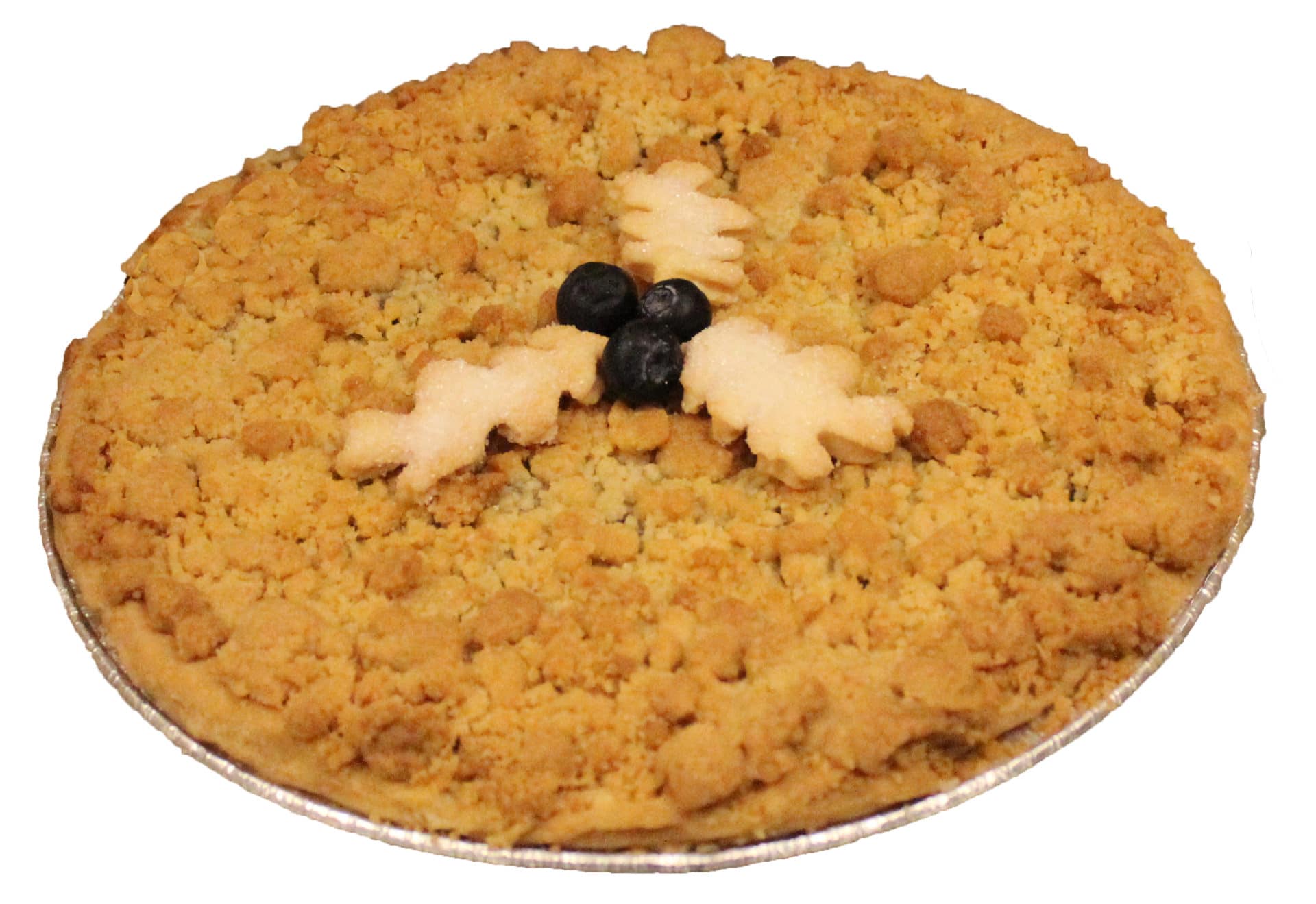9" Blueberry Pie- Crumble topping