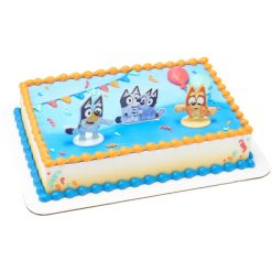 Kids and Character Cake-Bluey Dance Mode DecoSet #28856
