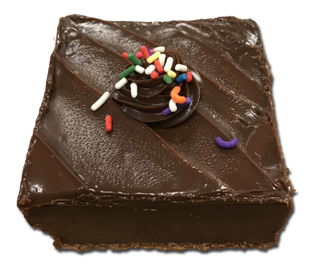 Mini Brownie Plain (Dozen) Aggie's Bakery & Cake Shop