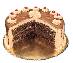 Alternative view of Aggies Chocolate Raspberry Torte