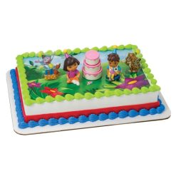 Kids and Character Cake - Dora the Explorer Birthday Celebration #7226