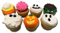 Halloween Cupcakes, Marble (Dozen)