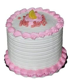 Lemon Raspberry Dessert Cake, 6"