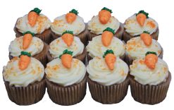 Mini Carrot Cake Cupcake- Dozen