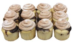 Mini Cupcakes, Marble (Dozen)
