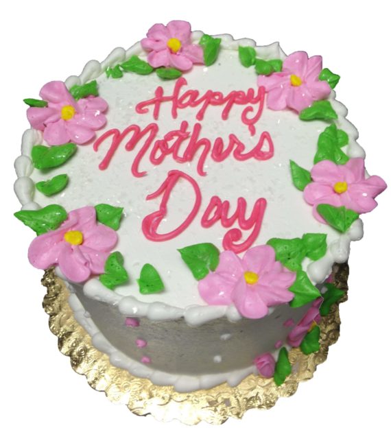 mothers day flower cake