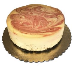 Raspberry Swirl Cheesecake