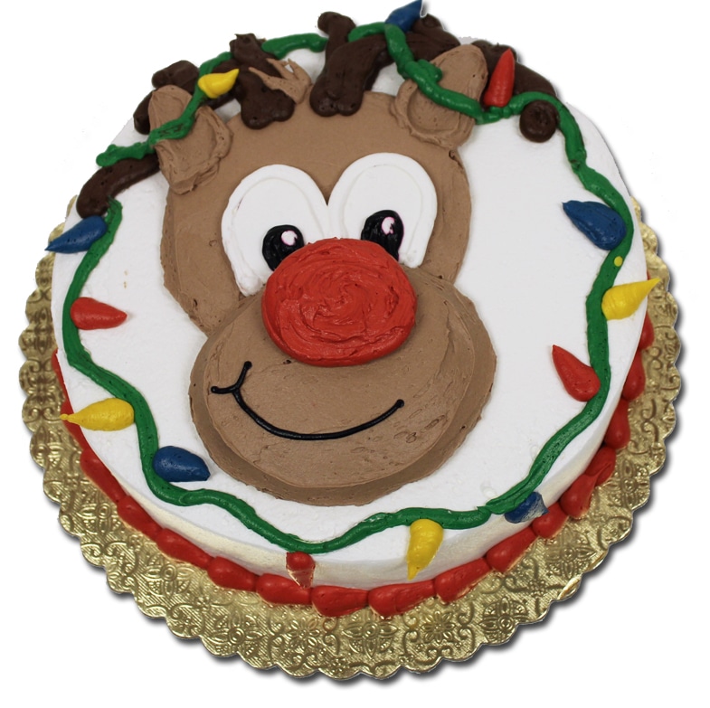 Reindeer Cake - Rudolph