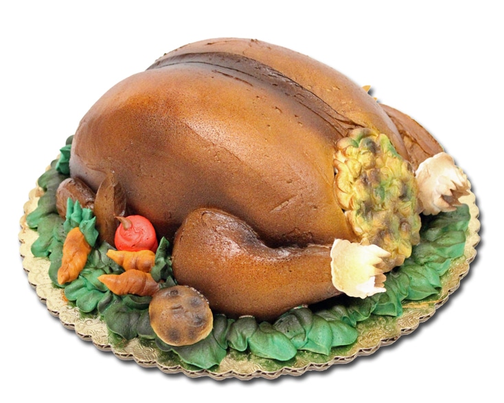 Turkey Cakes Thanksgiving / How To Make Turkey Topper Cakewhiz / This ...