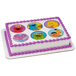 Kids and Character Cake - Sesame Street Celebration #7568
