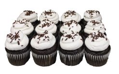 Regular Cupcakes, Chocolate (Dozen)